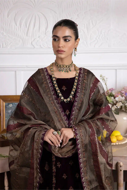 Iznik | Festive Velvet 23 | IV-23 SEHER - House Of Anaya