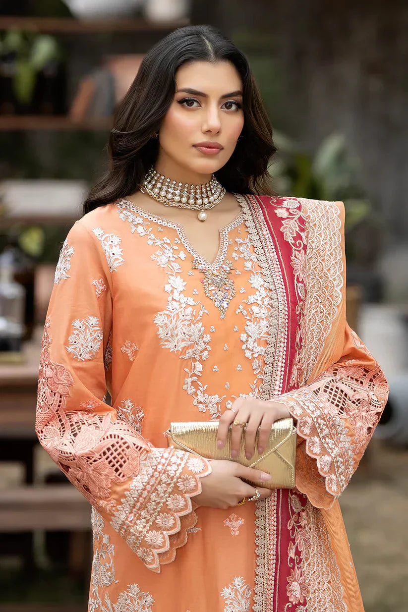 Imrozia Premium | Gulposh Luxury Lawn 24 | S.L 47 Zafiah - House Of Anaya