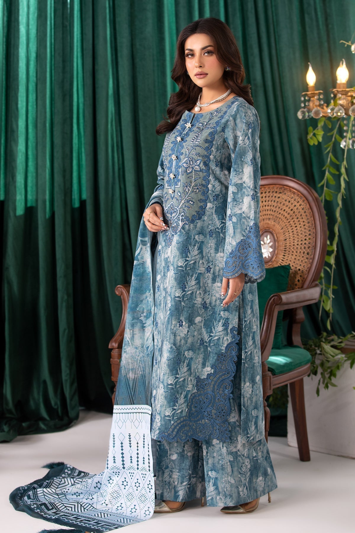 Imrozia Premium | Masakali Winter Pret | I.P-82 Hala - House Of Anaya