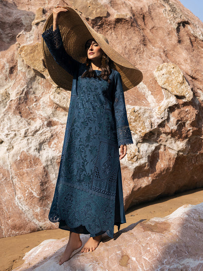 Mahnur | Sirena Luxury Lawn 25 | Iris - House Of Anaya