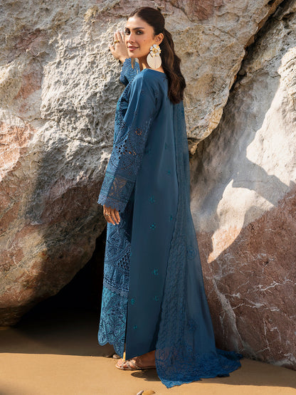 Mahnur | Sirena Luxury Lawn 25 | Iris - House Of Anaya