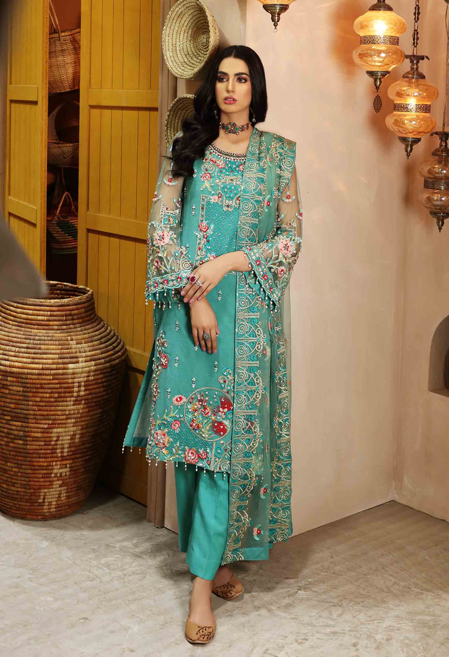 Waqas Shah | Ishq Naama | IVORY SAWN - House Of Anaya