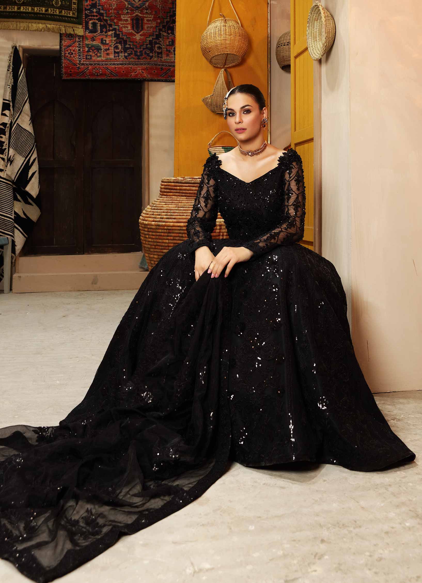 Waqas Shah | Ishq Naama | Black Blossom - House Of Anaya