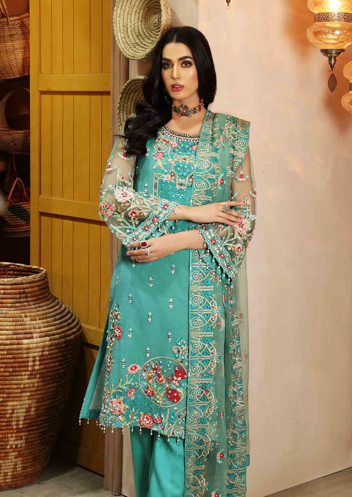 Waqas Shah | Ishq Naama | IVORY SAWN - House Of Anaya