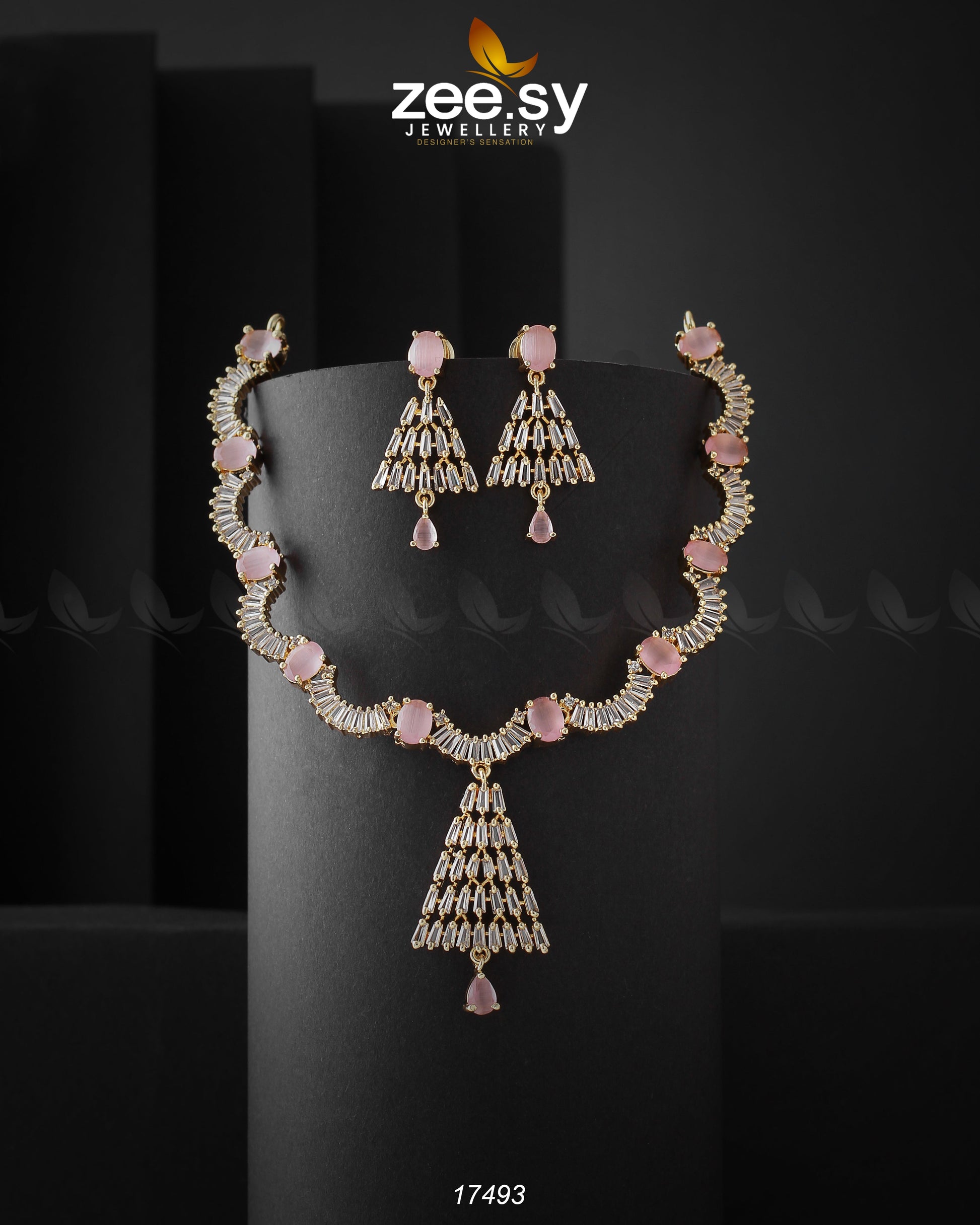 Italian Zircon Necklace - Libasekhas