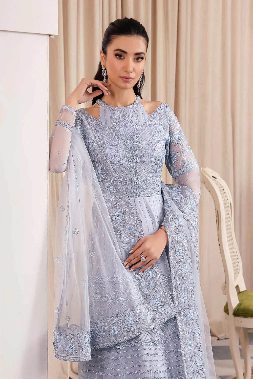 Iznik | Chinnon Chiffon | CC-38 IZARA - House Of Anaya