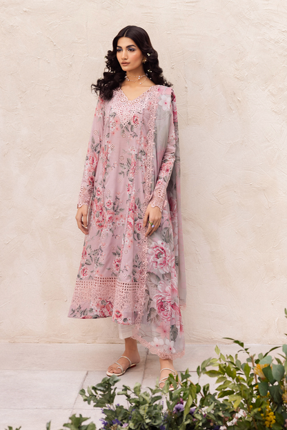 Iznik | Dahlia Embroidered Lawn | DL-09 - House Of Anaya