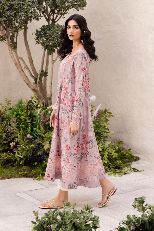 Iznik | Dahlia Embroidered Lawn | DL-09 - House Of Anaya