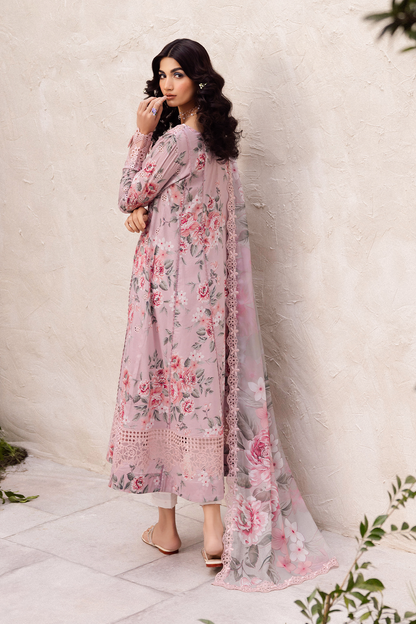 Iznik | Dahlia Embroidered Lawn | DL-09 - House Of Anaya