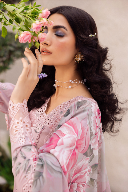 Iznik | Dahlia Embroidered Lawn | DL-09 - House Of Anaya