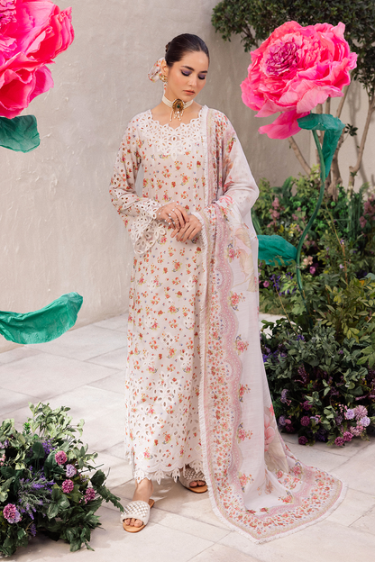 Iznik | Dahlia Embroidered Lawn | DL-05 - House Of Anaya