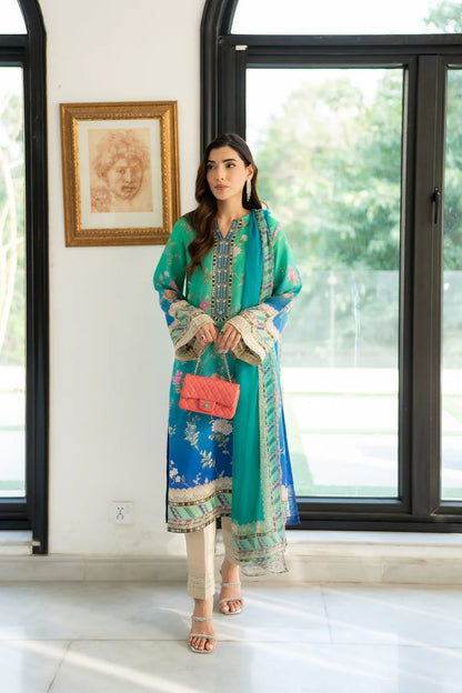 Saira rizwan | Luxe Silk Pret | AMIRA - SRSP24-01
