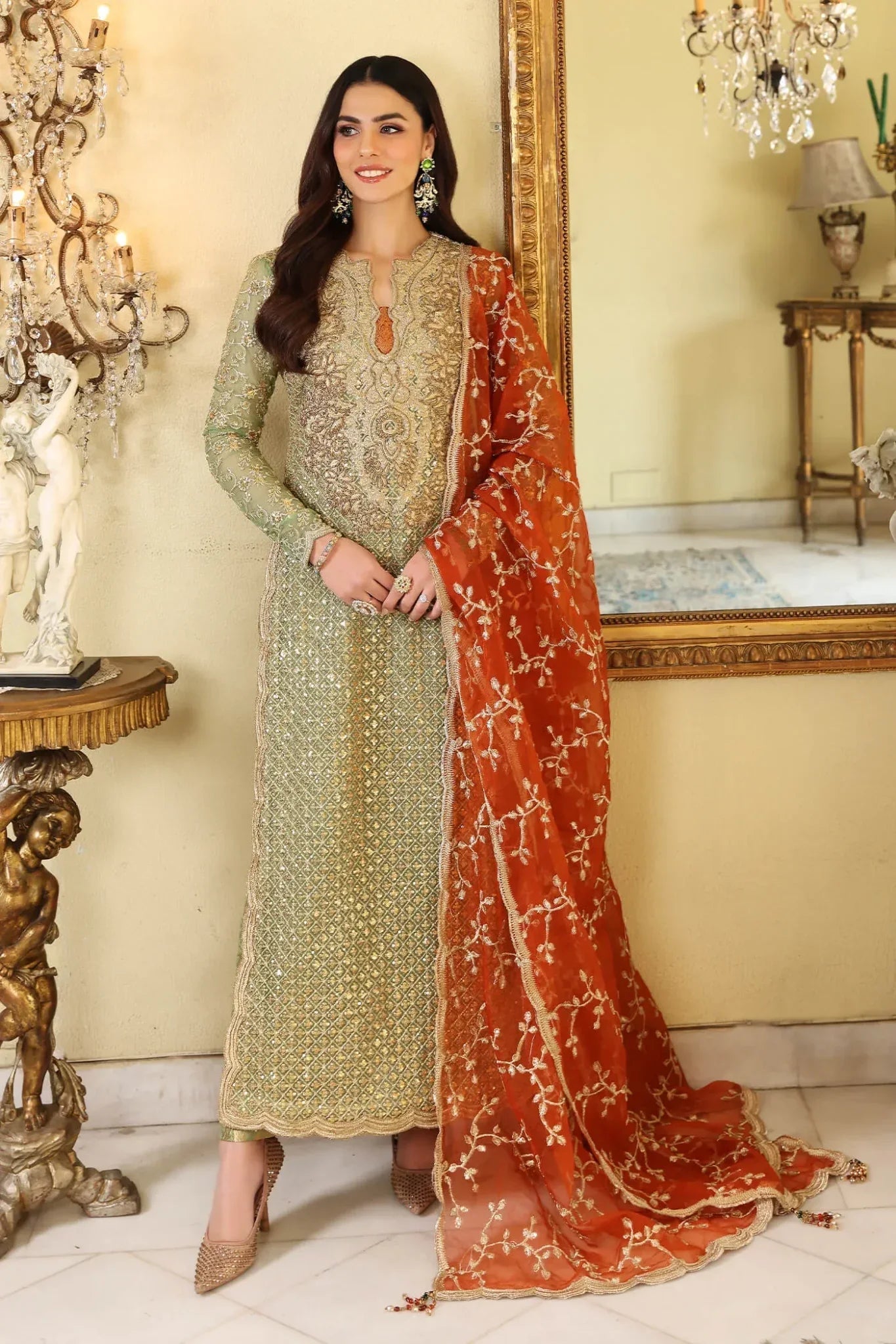 Musferah Saad | Enchante Formals | Jade Elegance