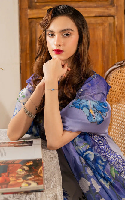 Asifa and Nabeel | Meraki Vintage 25 | Jaamun (MVL25-06) - House Of Anaya
