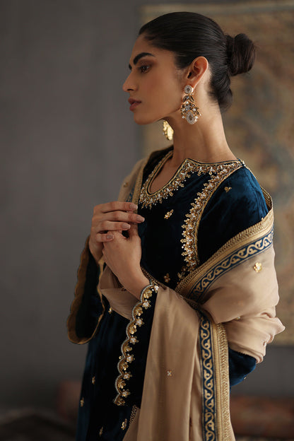 Sana Abbas | Velvet Formals | JOLINE - House Of Anaya