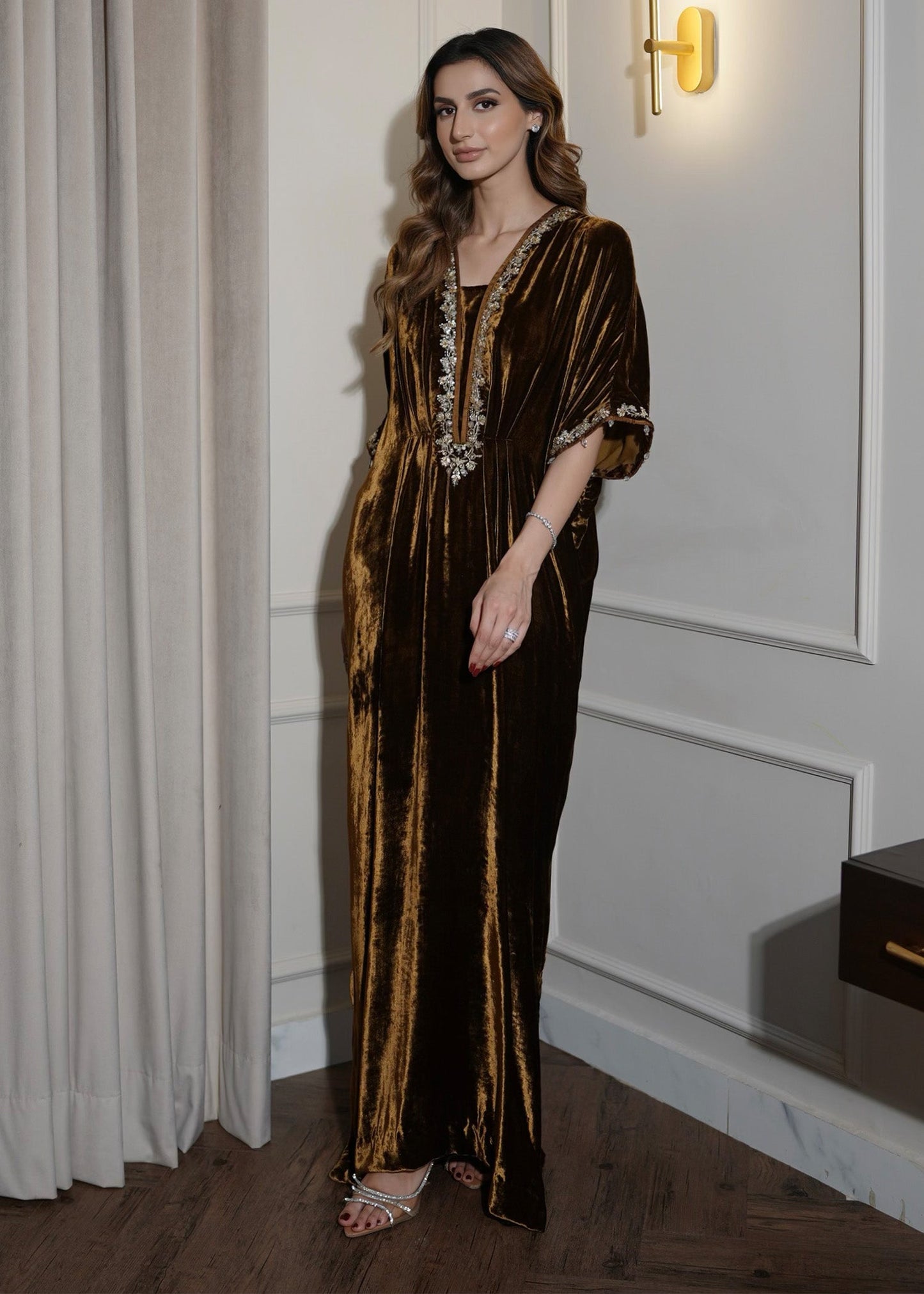Mahum Asad | Voila Velvets | Topaz - House Of Anaya