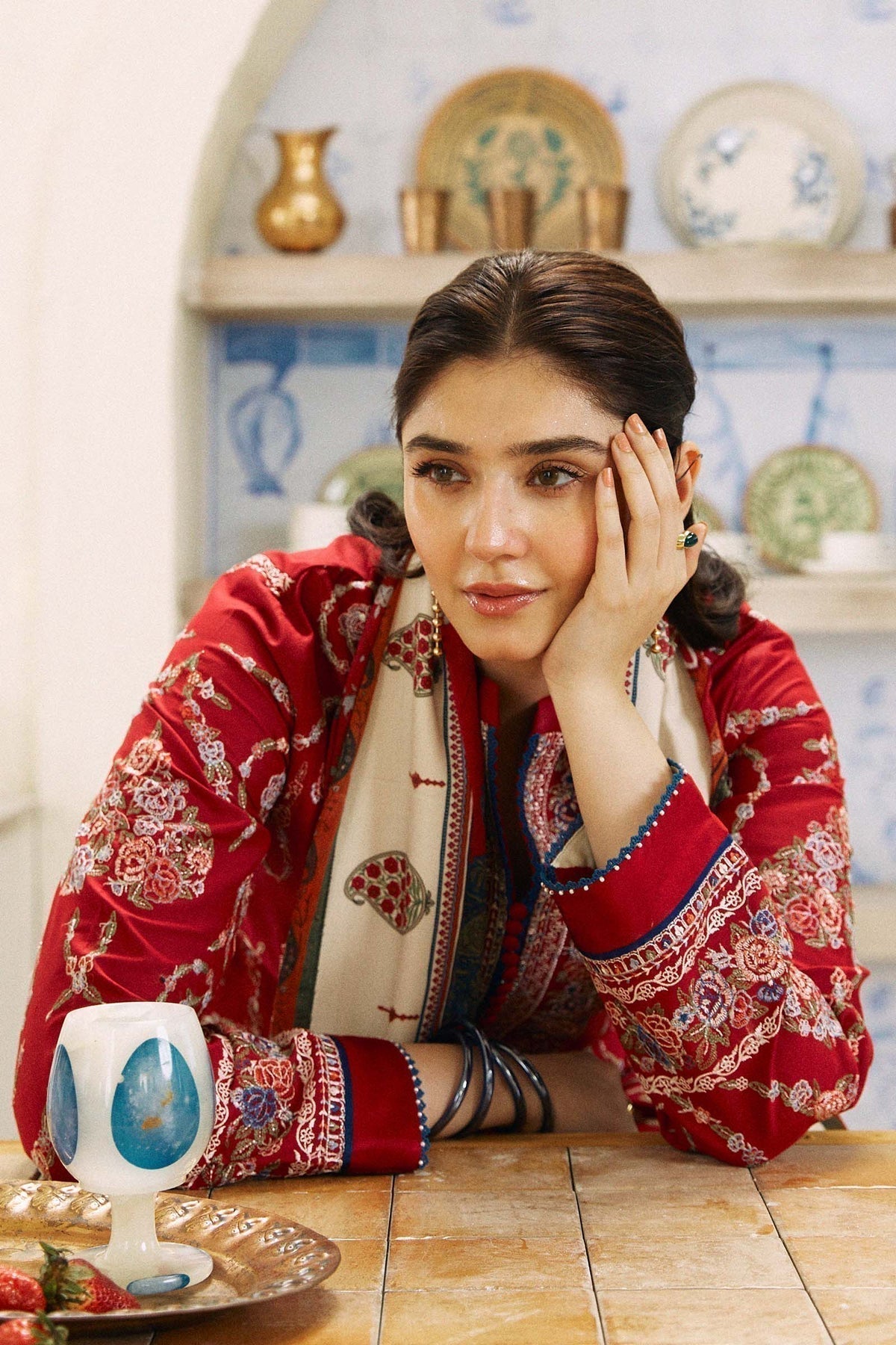 Zara Shahjahan | Coco Lawn Eid Edit 24 | KASHMIR KALI-D3 - House Of Anaya