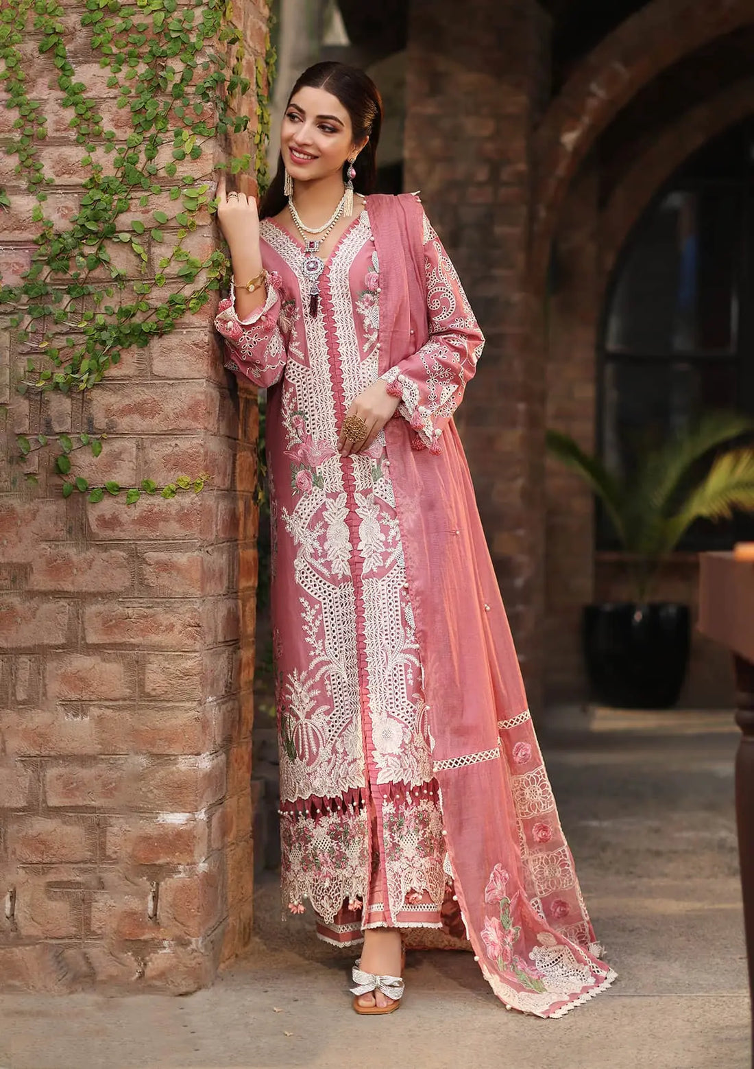 Kahf Premium | Festive Lawn 24 | KFL-13 ZEB - House Of Anaya