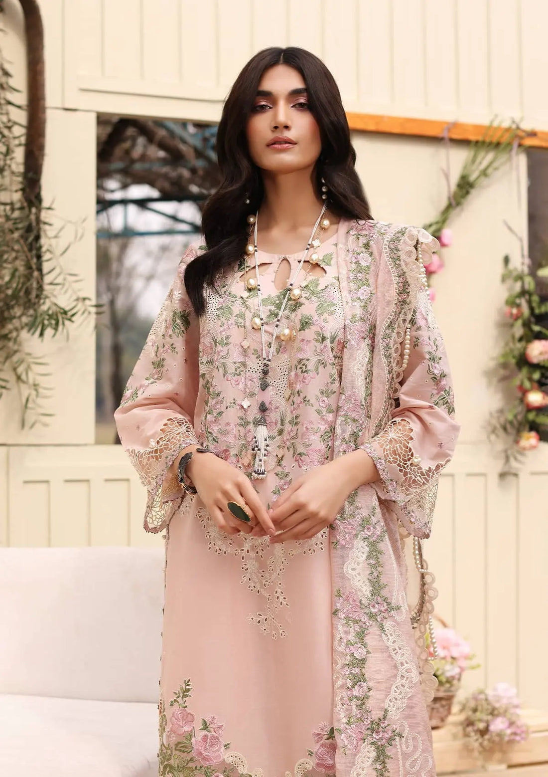 Kahf Premium | Festive Lawn 24 | KFL-09B NORA - House Of Anaya