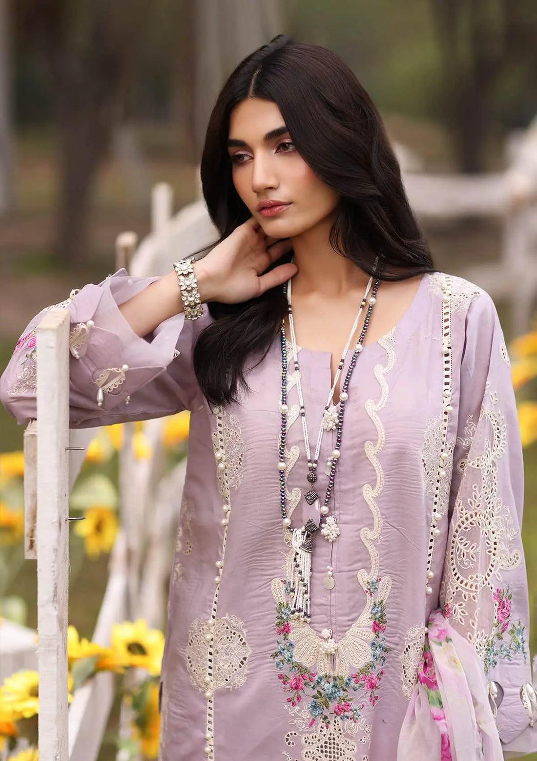 Kahf Premium | Festive Lawn 24 | KFL-08B ELAYA - House Of Anaya