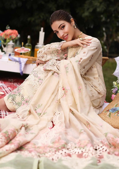 Kahf Premium | Festive Lawn 24 | KFL-07 SHIREEN - House Of Anaya
