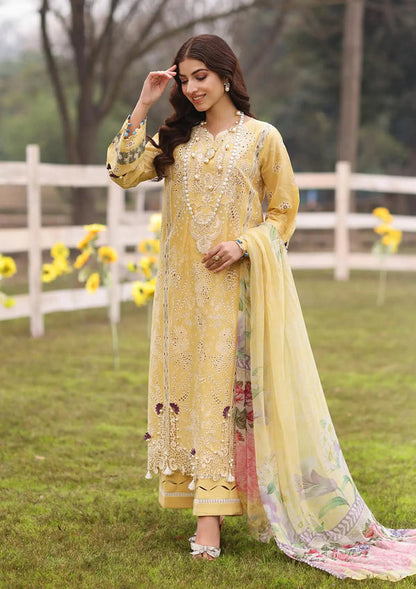 Kahf Premium | Festive Lawn 24 | KFL-05 SAHAR - House Of Anaya