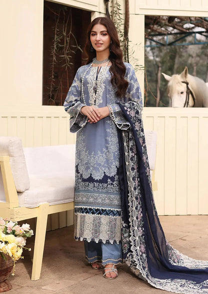 Kahf Premium | Festive Lawn 24 |KFL-04 KINZA - House Of Anaya