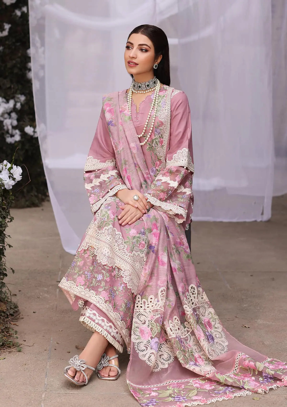 Kahf Premium | Festive Lawn 24 | KFL-03 SASSI - House Of Anaya