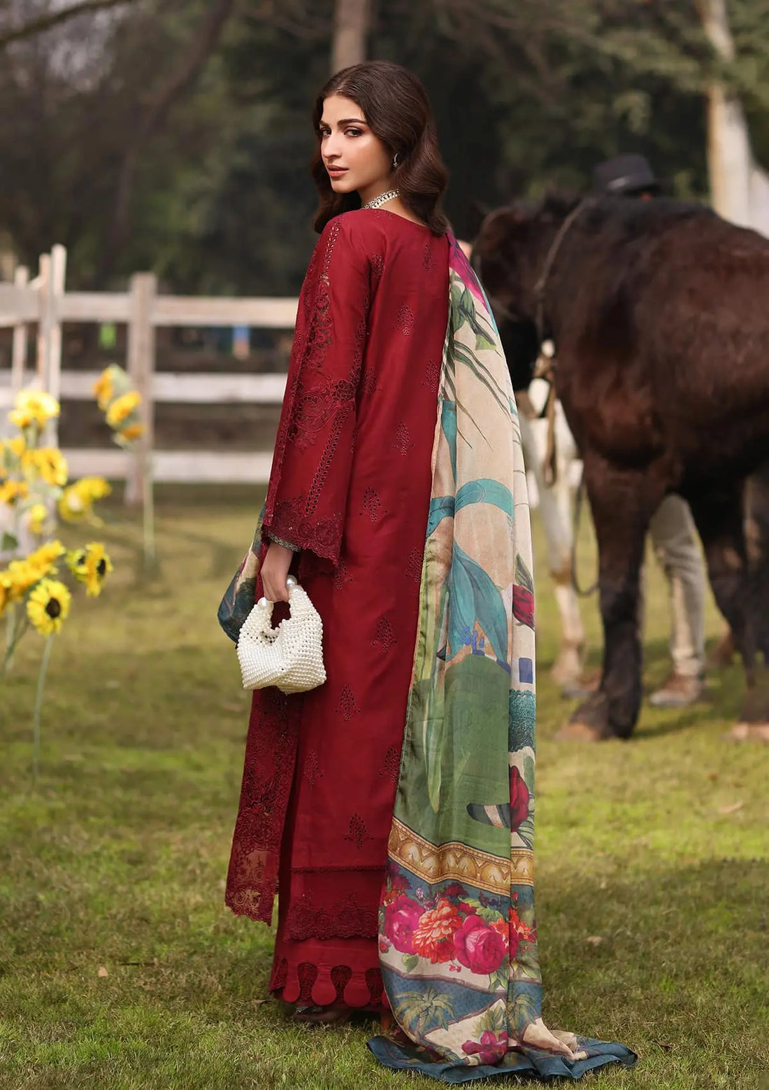 Kahf Premium | Festive Lawn 24 | KFL-02 ALORA - House Of Anaya
