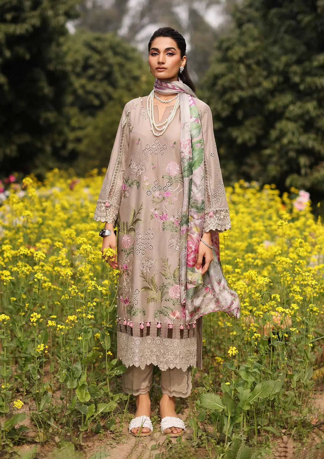 Kahf Premium | Festive Lawn 24 | KFL-12 HEER - House Of Anaya