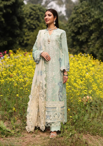 Kahf Premium | Festive Lawn 24 | KFL-01 TABIR - House Of Anaya