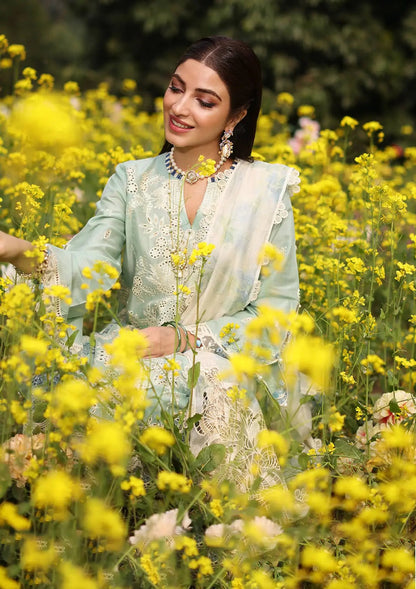 Kahf Premium | Festive Lawn 24 | KFL-01 TABIR - House Of Anaya