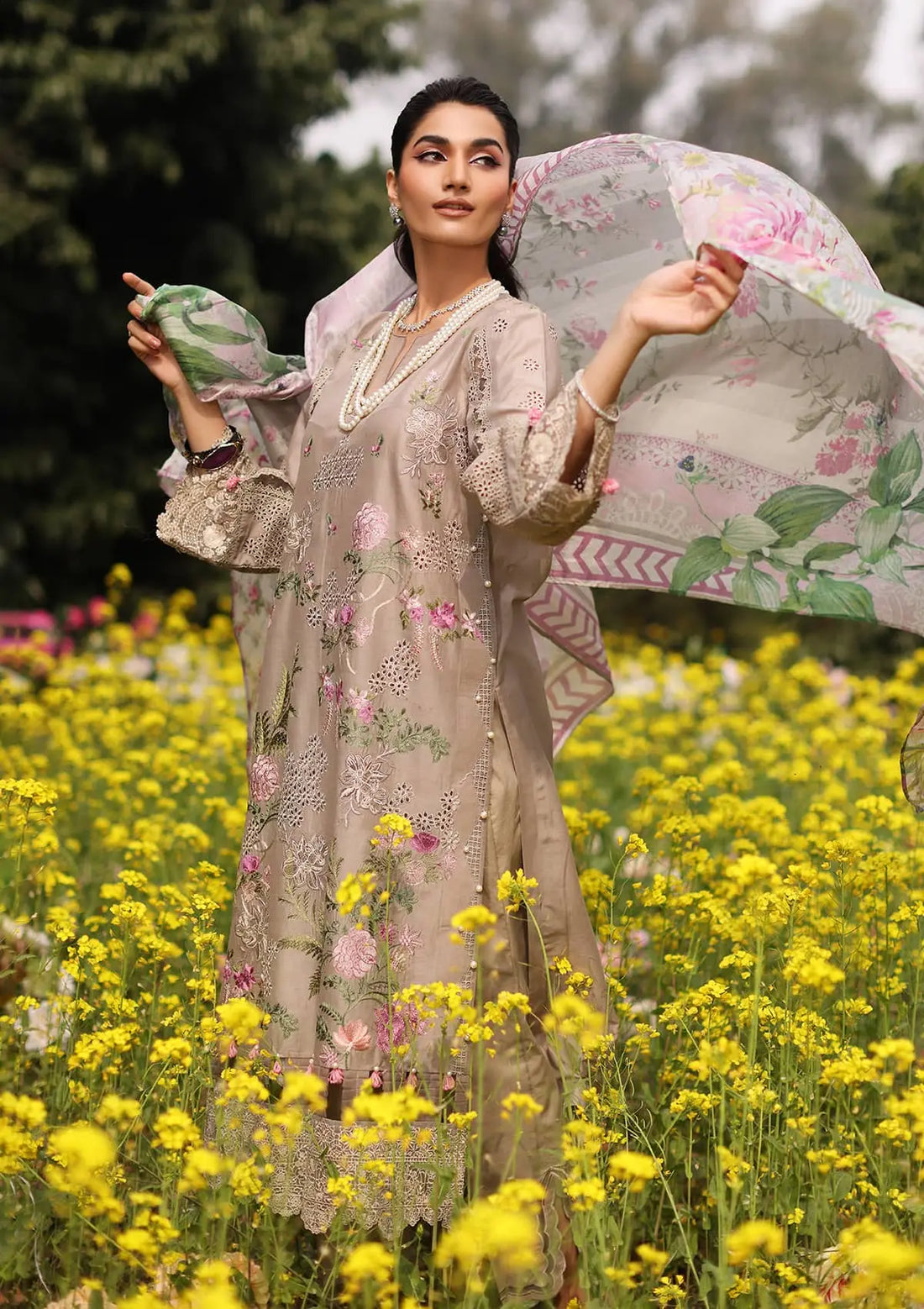 Kahf Premium | Festive Lawn 24 | KFL-12 HEER - House Of Anaya
