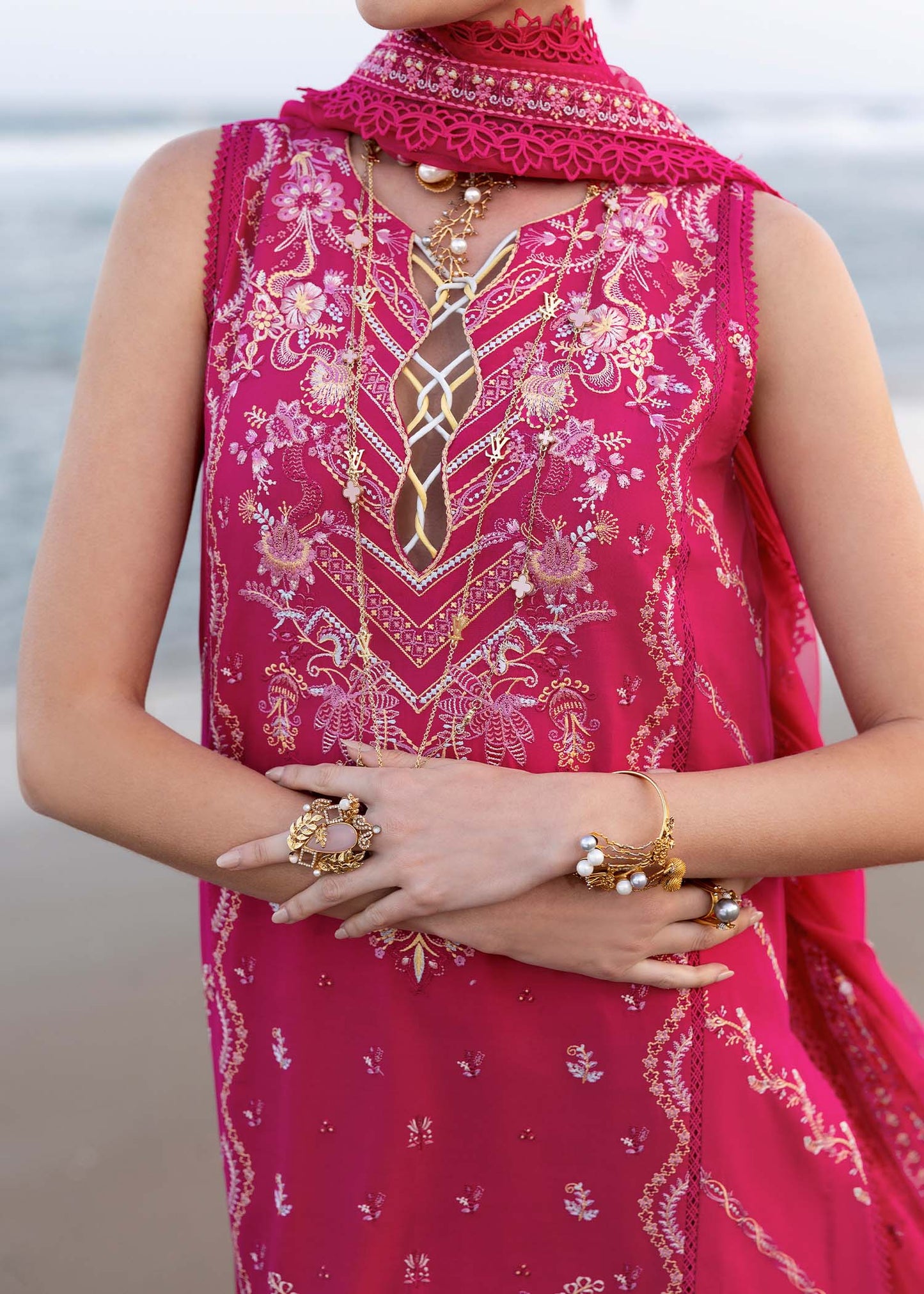 Kanwal Malik | Elysia Luxury Lawn 25 | Evaline