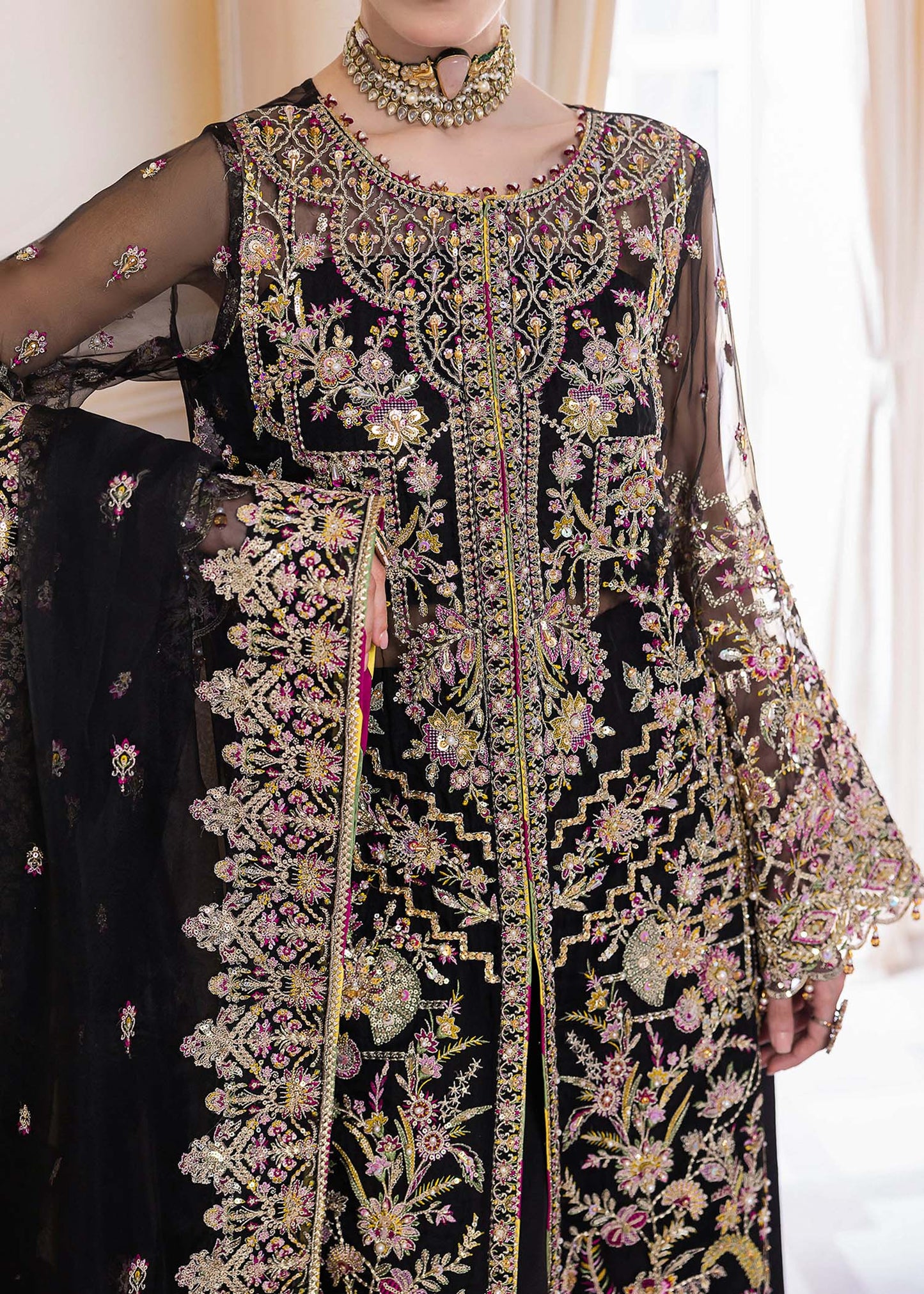 Kanwal Malik | Mirha Wedding Formals | Sable - House Of Anaya