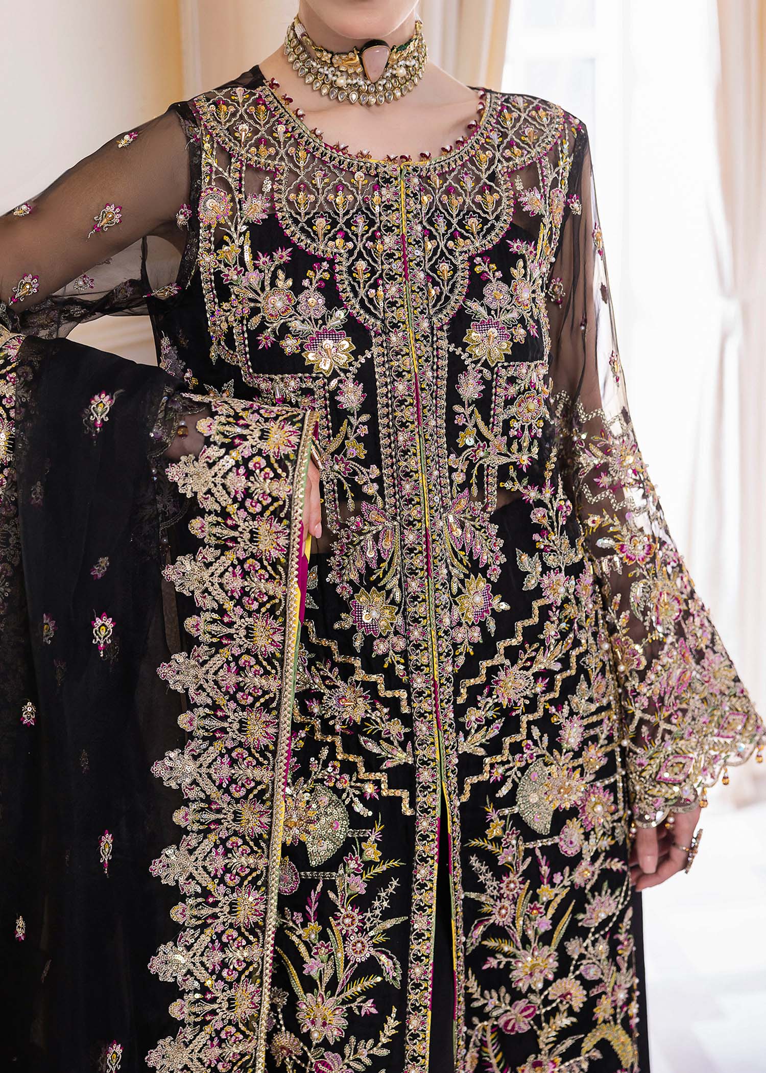 Kanwal Malik | Mirha Wedding Formals | Sable - House Of Anaya