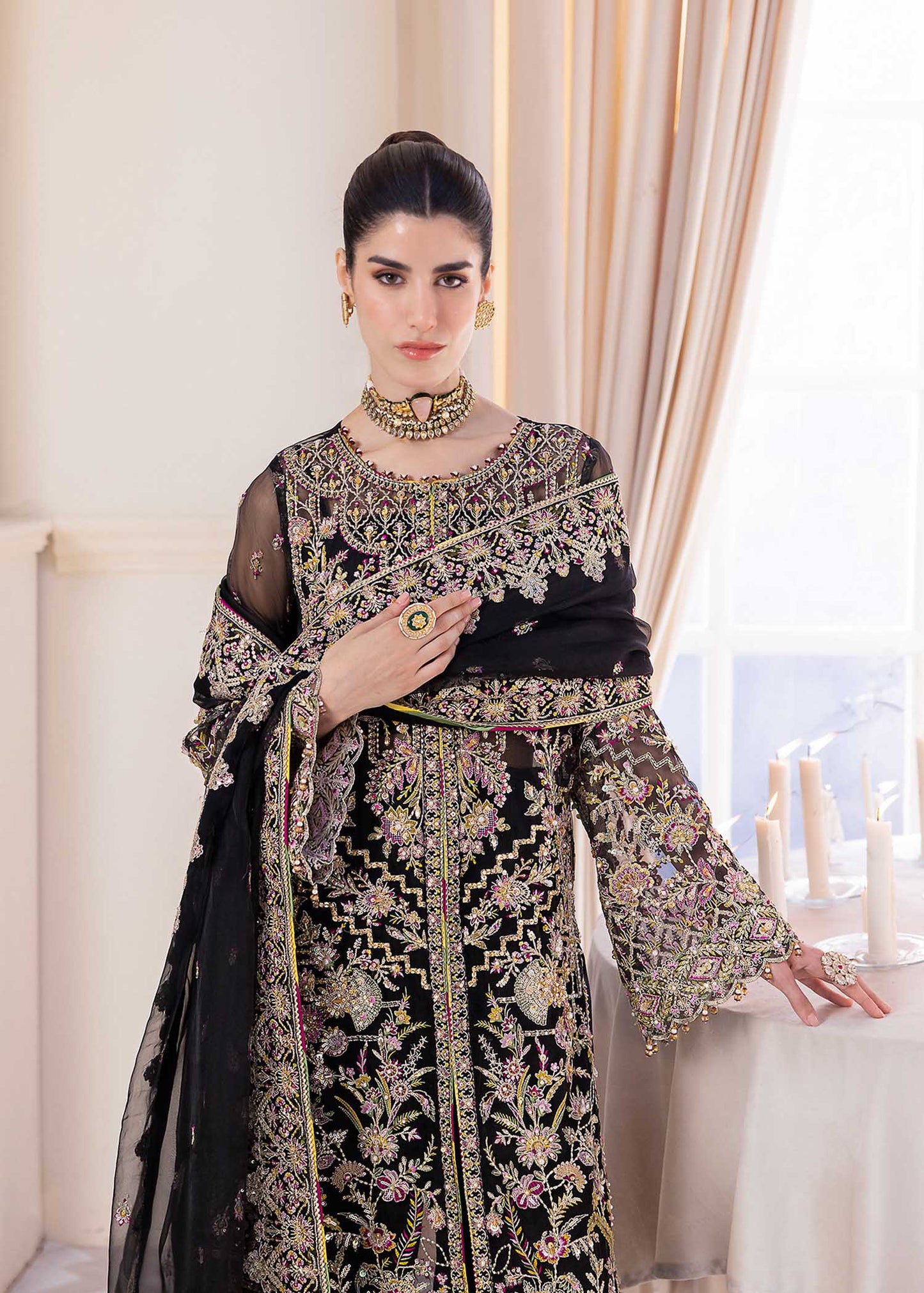 Kanwal Malik | Mirha Wedding Formals | Sable - House Of Anaya