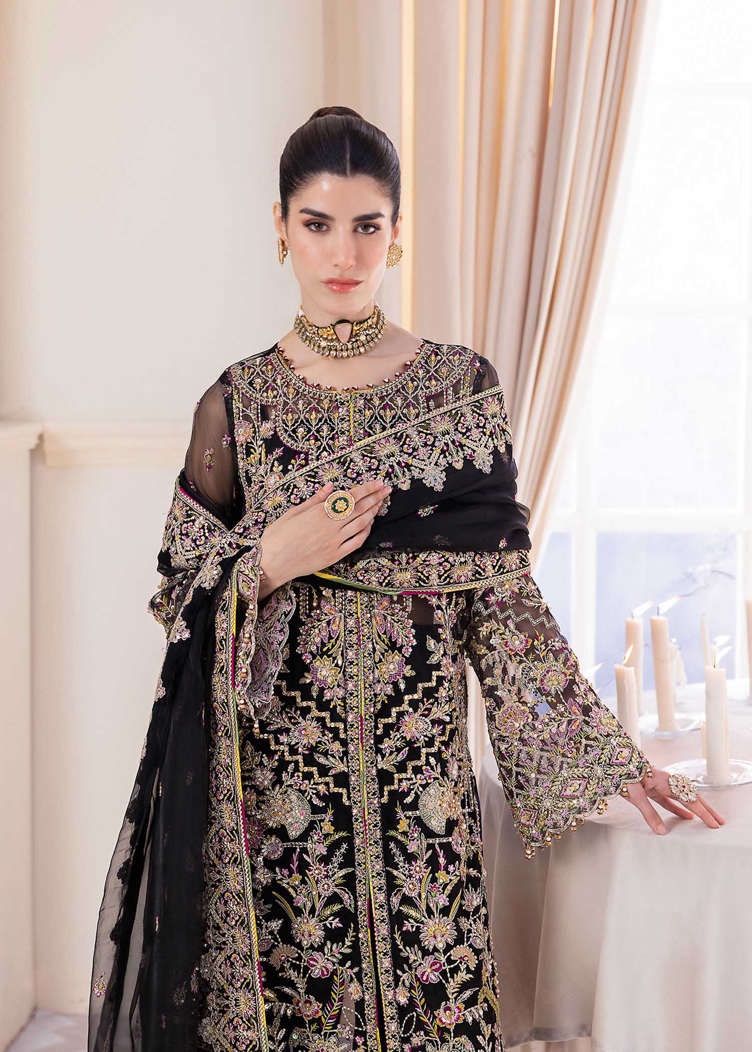 Kanwal Malik | Mirha Wedding Formals | Sable - House Of Anaya