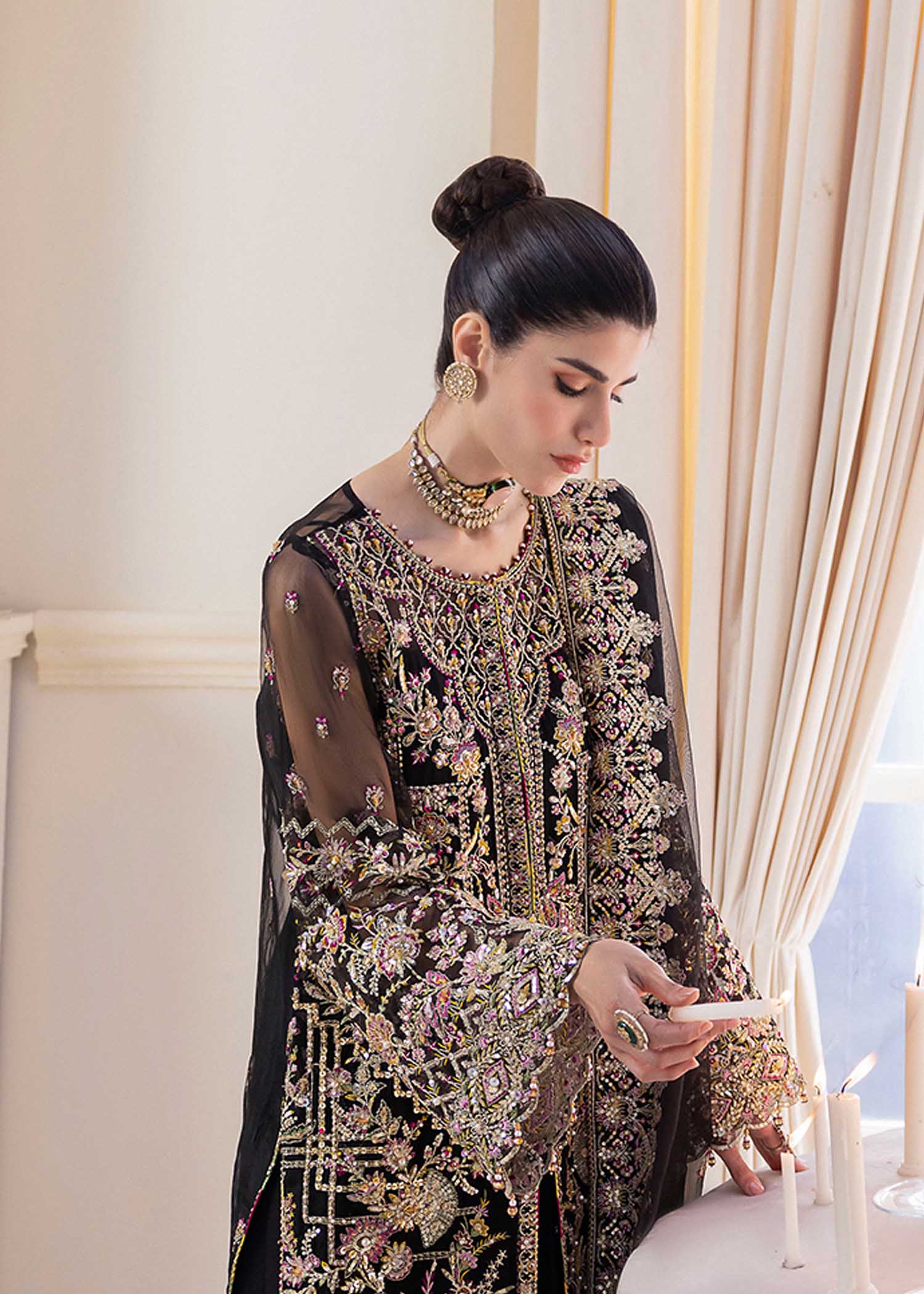 Kanwal Malik | Mirha Wedding Formals | Sable - House Of Anaya