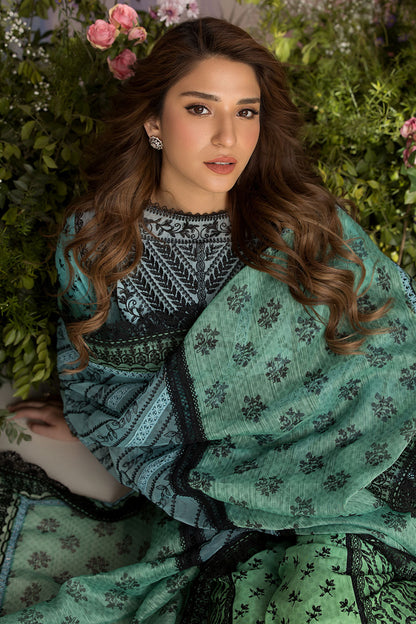 Sobia Nazir | Luxury Lawn 25 | 12A - House Of Anaya
