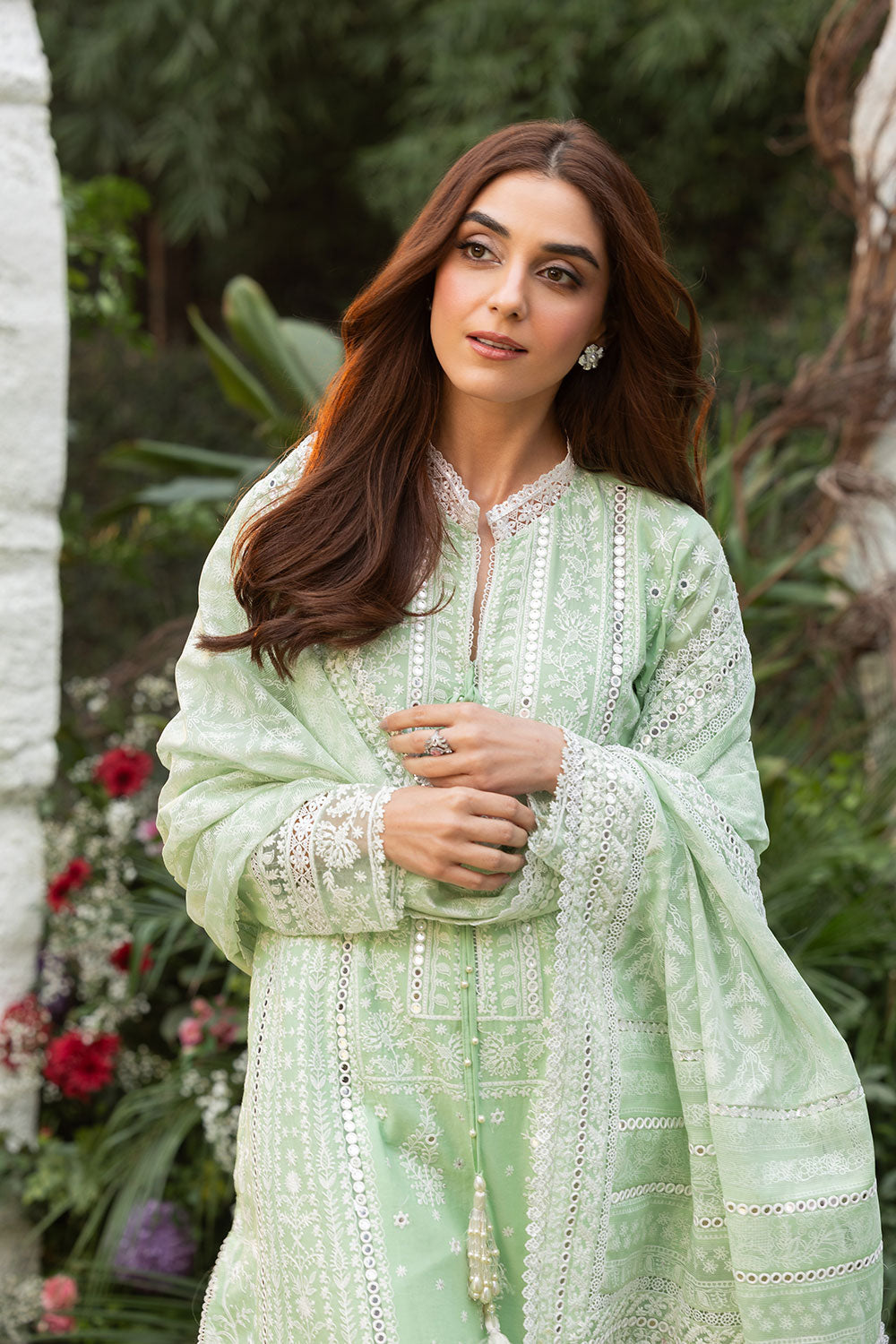 Sobia Nazir | Luxury Lawn 25 | 7B - House Of Anaya