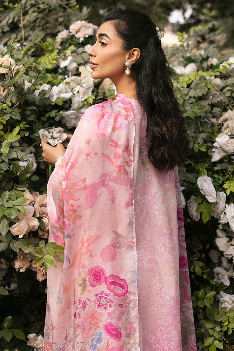 Cross Stitch | Premium Lawn 25 | MEADOW MIST - House Of Anaya