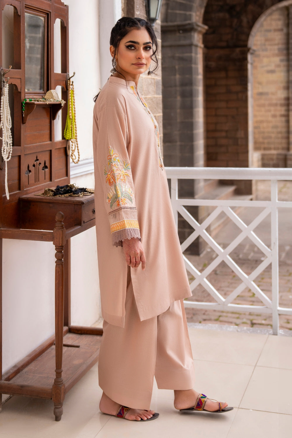 Ittehad | Embroidered Lawn | I-26 - House Of Anaya