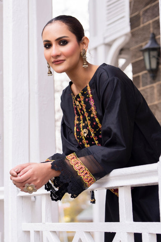 Ittehad | Embroidered Lawn | I-19 - House Of Anaya