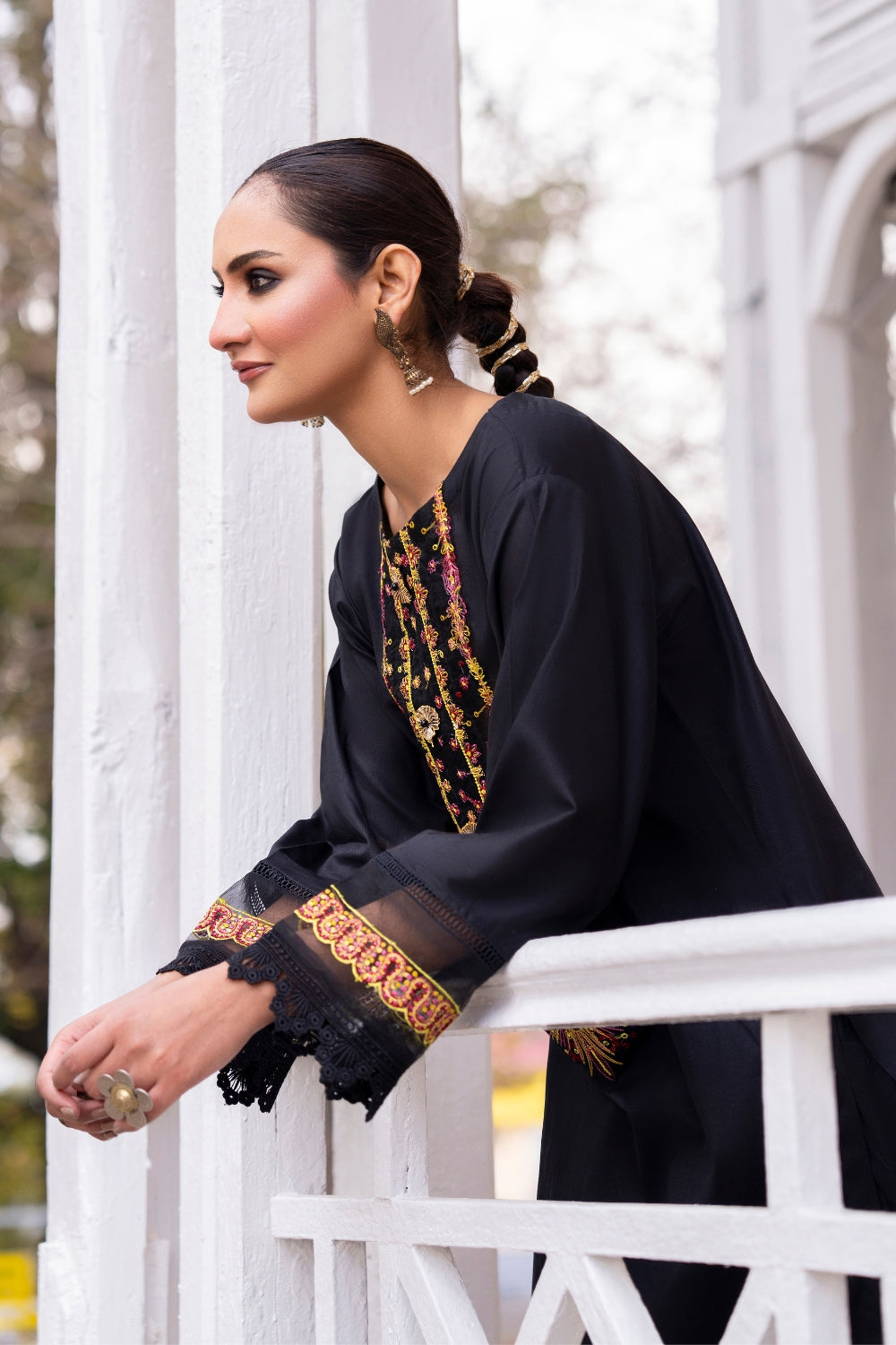 Ittehad | Embroidered Lawn | I-19 - House Of Anaya
