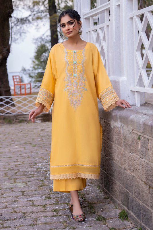 Ittehad | Embroidered Lawn | I-20 - House Of Anaya