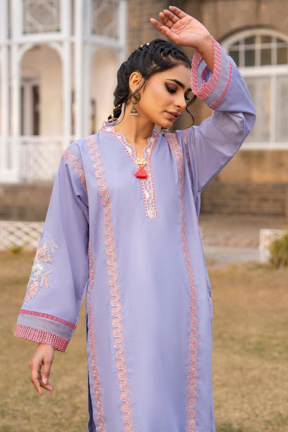 Ittehad | Embroidered Lawn | I-22 - House Of Anaya