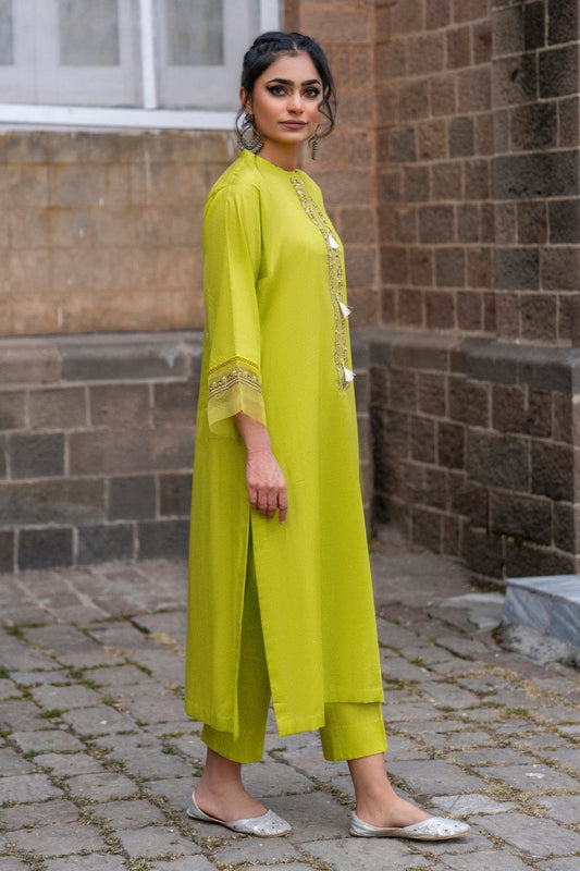 Ittehad | Embroidered Lawn | I-23 - House Of Anaya