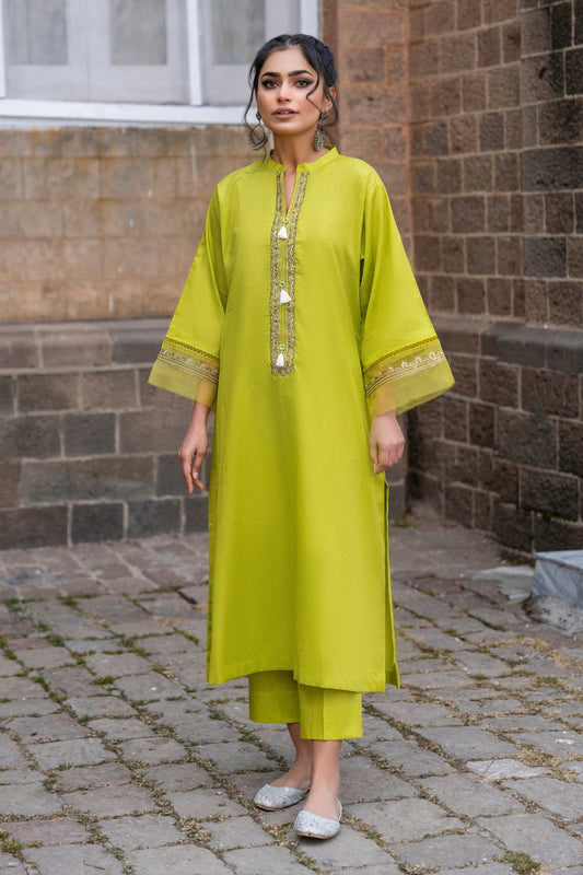 Ittehad | Embroidered Lawn | I-23 - House Of Anaya