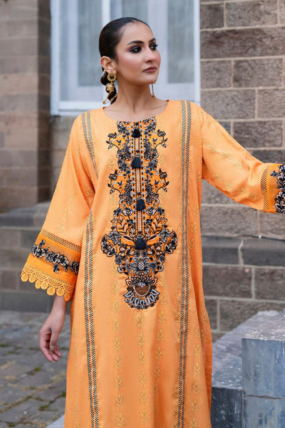 Ittehad | Embroidered Lawn | I-28 - House Of Anaya